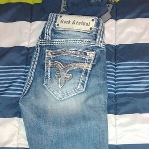 Rock Revival Light Blue Men's Jeans